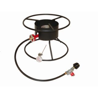 Heavy Duty Portable Propane Outdoor Cooker Package with Flat Top