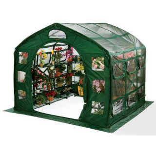 Flowerhouse Conservatory Clear PVC Greenhouse