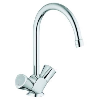 Grohe Classic II Double Handle Single Hole Kitchen Faucet   31074001