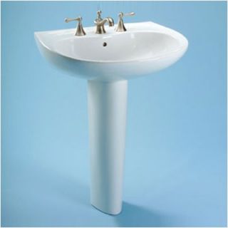 Toto Prominence Wall Mount Bathroom Sink with SanaGloss Glazing