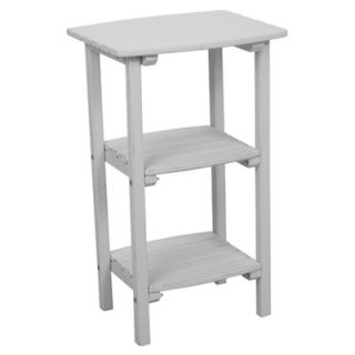 Great American Woodies Cottage Classic Three Shelf Side Table