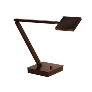 Mondoluz Rhombus Table Lamp in Urban Bronze   10037 UB