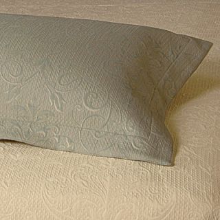  Accents Jacqueline Matelasse Grand Bed Queen Pillow in Spa   BPQ 199