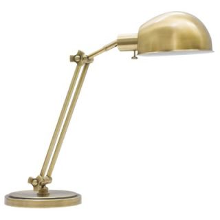 House of Troy Addison Adjustable Pharmacy Table Lamp in Antique Brass