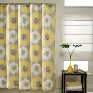 Yellow Shower Curtains
