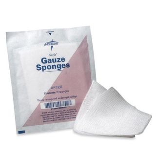  Gauze Sponges, Nonsterile, 4x4,16 Ply, 200/BX, White   MIIPRM21416C