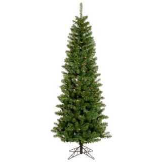 Vickerman Salem Pencil Pine 7.5 Artificial Christmas Tree with