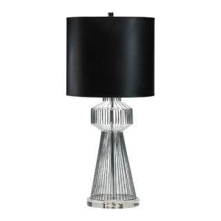 Cyan Design Steel Spiral Lamp in Chrome and Black