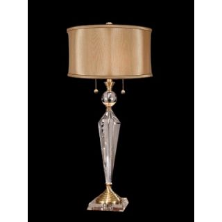 Dale Tiffany Strada Crystal Table Lamp in Antique Brass   GT701218