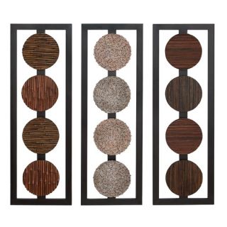 Assorted Contemporaty Wall Panel (Set of 3)