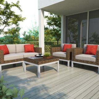  Sectional Deep Seating Group with Cushions   Z 204 GBP / Z 274 GBP