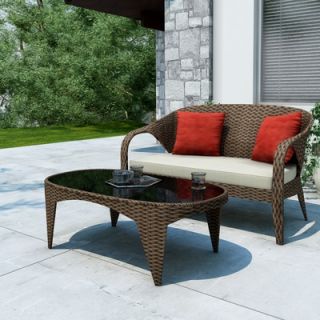 dCOR design Harrison Patio Sofa Set   S 206 SHP