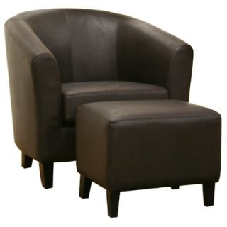 Wholesale Interiors Fleance Leather Slipper Chair   A 72 206