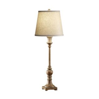 Feiss Alira One Light Buffet Lamp in Medium Aged Wood   10062MAW