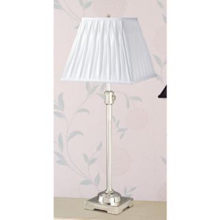 State Street Adjustable Table Lamp with Classic Square Shade in Shiny