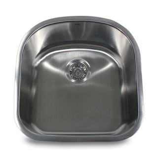 MiniD Bowl Kitchen Sink in Satin