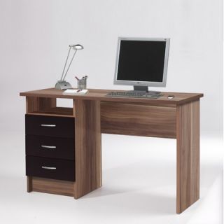 Tvilum Whitman Computer Desk with 3 Drawers   801345860