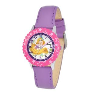 Disney Kids Rapunzel Time Teacher Watch in Purple
