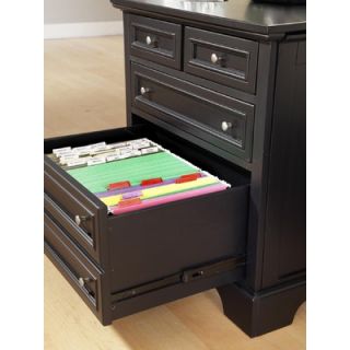 Home Styles Bedford Expan Computer Desk 2 Storage Drawers   88 5531