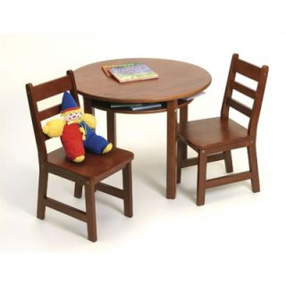 Lipper International Kids Round Table and Chair Set