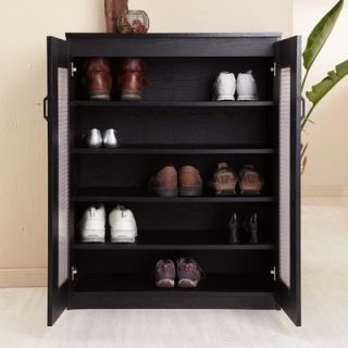Hokku Designs Rockwell Multi Purpose Storage Cabinet in Black   ZOK
