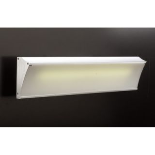 PLC Lighting Naxos Wall Sconce in Aluminum   3355 FROST AL / 3357