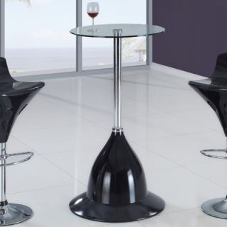Global Furniture USA Gemini Bar Table   B230H BT BL