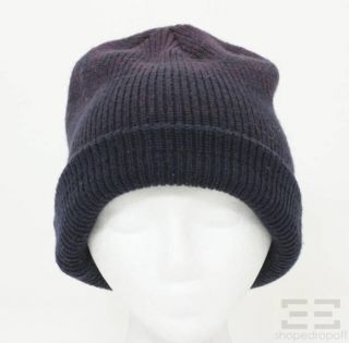 CA4LA Grevi 2pc Navy Blue Knit Hat Set