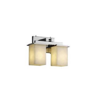 Justice Design Group Clouds Montana Two Light Bath Vanity   CLD 8672