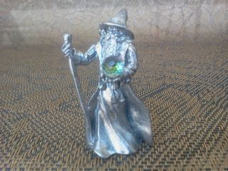 Harry Potter Fantasy 1 Wizard Pewter Figurine Statue or Paperweight