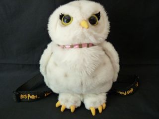 Hedwig Harry Potter White Owl Plush Backpack Toy RARE Model See Photos