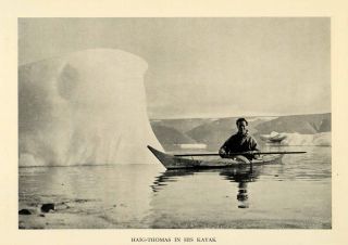  Haig Thomas Arctic Expedition Greenland Kayak Ornithologist