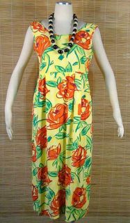 Jams World Hawaiian Floral Print Empire Shift Dress M