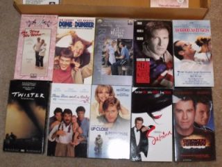 16 VCR VHS Tapes Twister, Lion King,Clear & Present Danger,The Way We