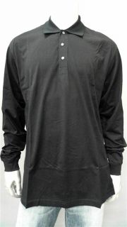 Greg Norman Signaure Classic Mens Cotton Long Sleeve Polo Shirt Sz L