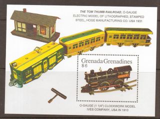 Grenada Grenadines SGMS1529A Toy Trains M s MNH