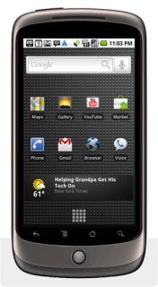 HTC Nexus Google One Black T Mobile Smartphone