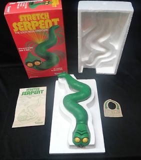  STRETCH SERPENT WITH BOX + INSTRUCTIONS  RARE ORIGINAL ARMSTRONG