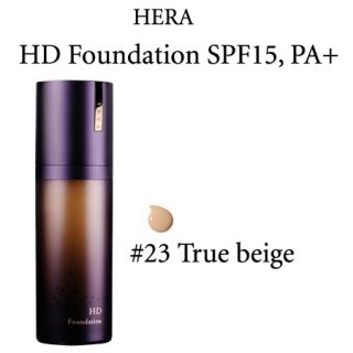 Hera HD Foundation SPF15 PA 23 True Beige