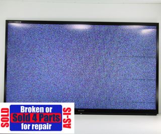  Is Broken Sharp LC 70C8470U 70 LED HD TV for Parts or Repair