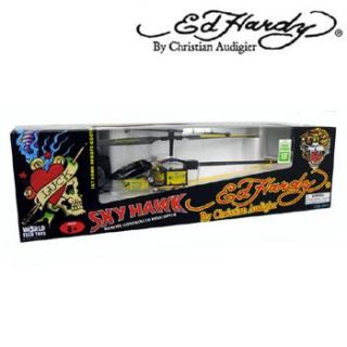  the ed hardy radio controlled helicopter this life like helicopter is