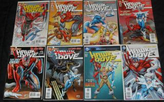 Hawk and Dove New 52 Rob Liefield Lot Complete Series Run 1 2 3 4 5 6