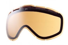 New Anon Helix Silver Amber Mirror Replacement Lens Ski Snowboard