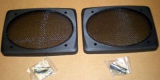 pair black extra deep replacement 6x9 speaker grills time left