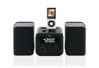 New GPX Home Alarm Clock Radio with iPod//MP4 Docking Pin and AUX