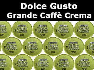 Grande Aroma Caffe Crema Dolce Gusto Capsules   Nescafe   Large coffee