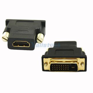 DVI D 24 1 Pin Male to HDMI 19 Pin Male M M Adapter Connector