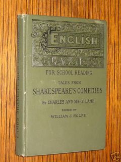 tales from shakespeares comedies charles mary lamb 1890 time left