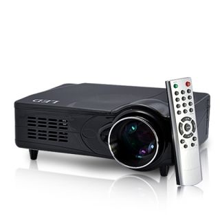LED Multimedia Projector with HDMI VGA AV and YPrPb SCART S Video