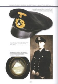 WWII German Army Kriegsmarine 1935 45 History Uniforms Headgear